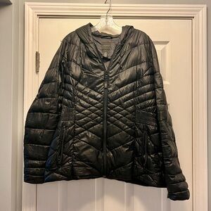 Lane Bryant Black Puffer Jacket